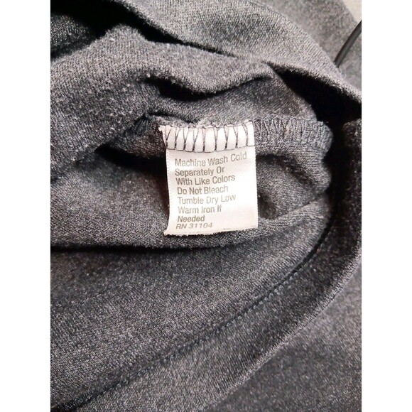 Mens Saddlebred Charcoal Gray Long Shirt XL - Picture 5 of 5